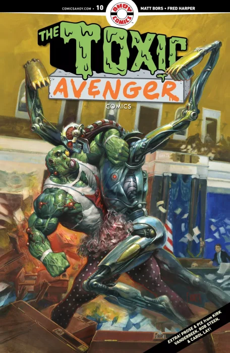The Toxic Avenger Comics #10