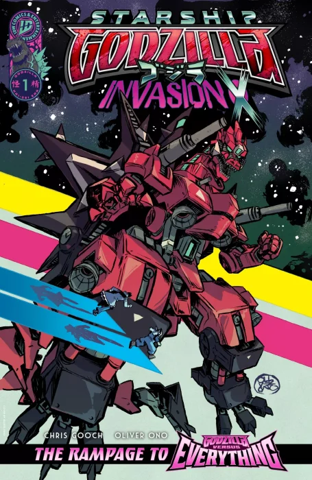 Starship Godzilla: Invasion X #1